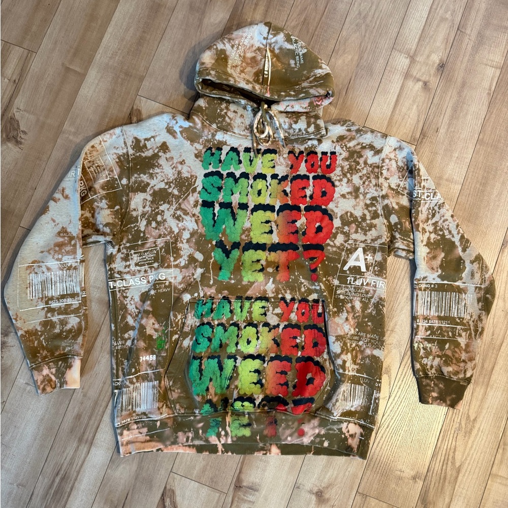 Graphic Hoodie with Bold Text Design